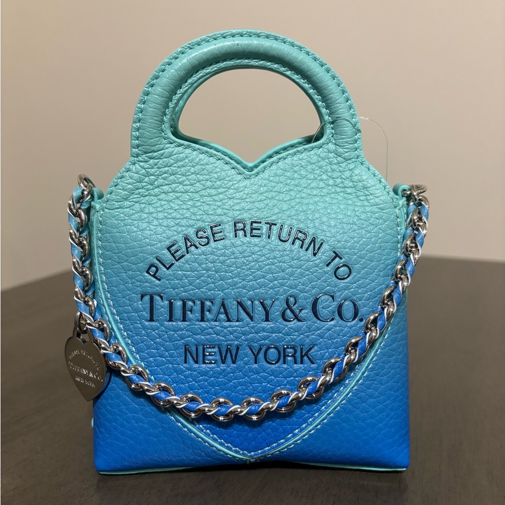 Tiffany & Co. Turquoise and Blue Mini Bag- Brand New !